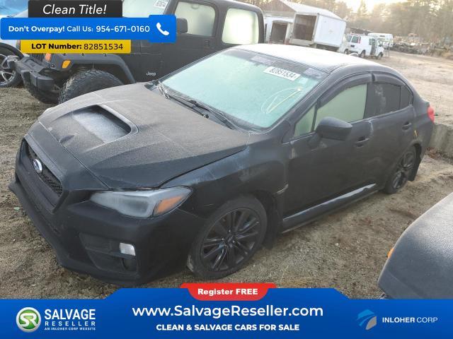 used 2015 Subaru WRX car, priced at $4,500