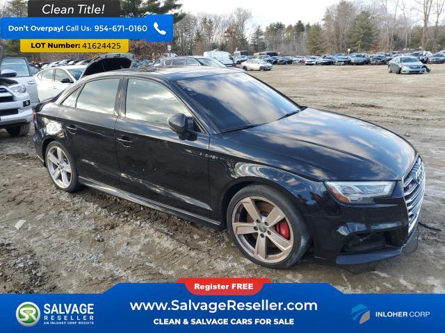 used 2017 Audi S3 car, priced at $8,500