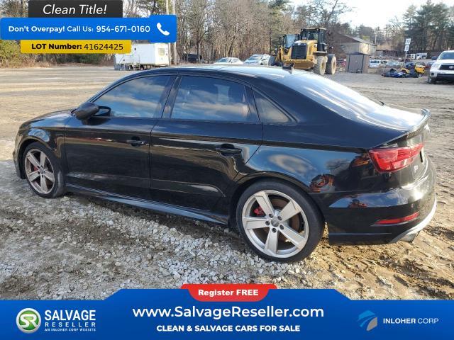 used 2017 Audi S3 car, priced at $8,500