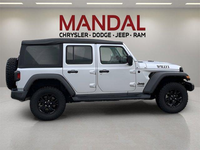 used 2022 Jeep Wrangler Unlimited car, priced at $31,000
