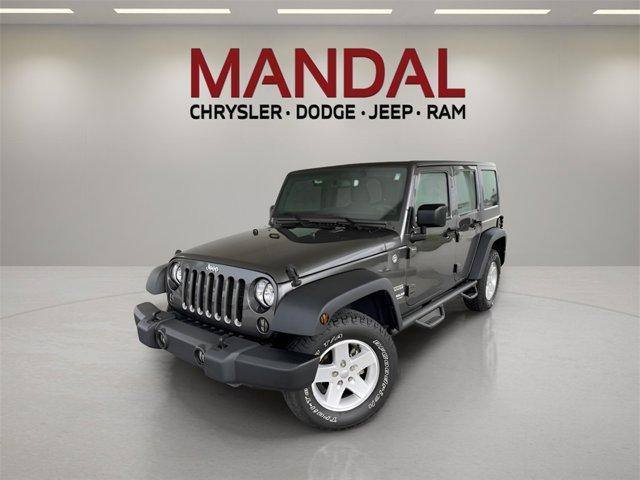 used 2017 Jeep Wrangler Unlimited car, priced at $22,700