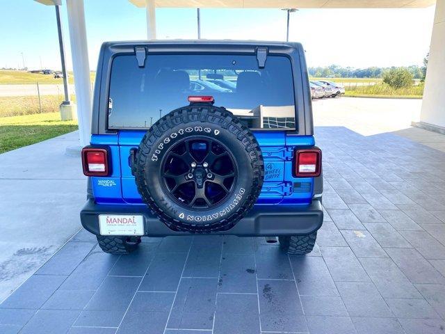 used 2021 Jeep Wrangler Unlimited car, priced at $31,400