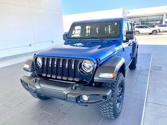used 2021 Jeep Wrangler Unlimited car, priced at $31,400