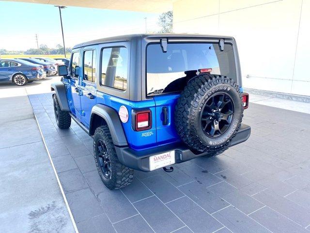 used 2021 Jeep Wrangler Unlimited car, priced at $31,400