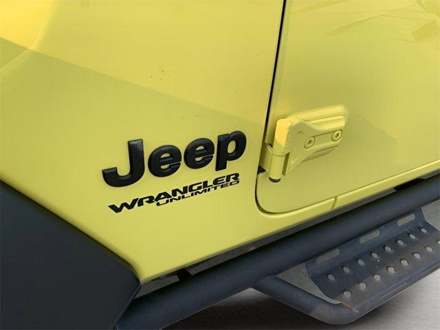 used 2022 Jeep Wrangler Unlimited car, priced at $33,100