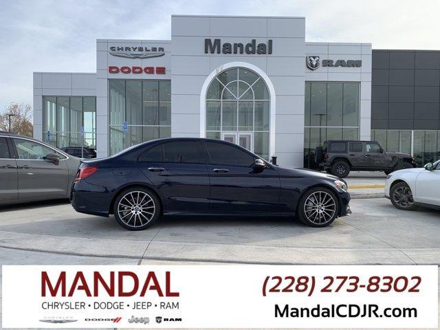 used 2018 Mercedes-Benz C-Class car, priced at $22,000