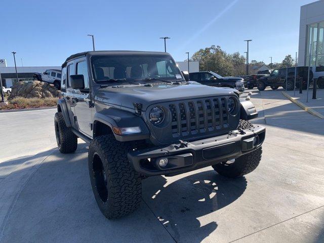 used 2021 Jeep Wrangler Unlimited car, priced at $30,588