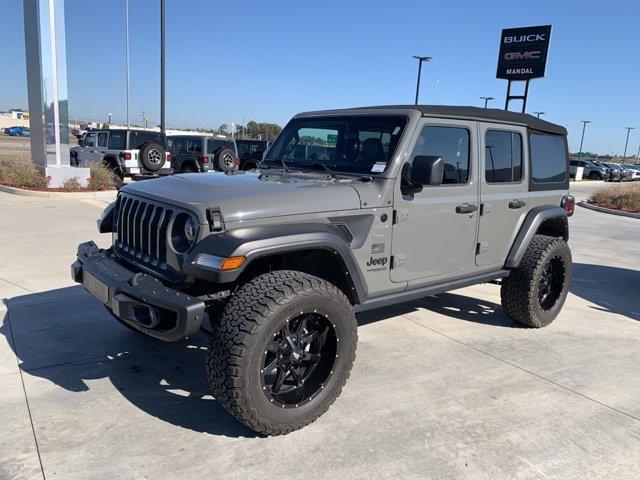 used 2021 Jeep Wrangler Unlimited car, priced at $30,588