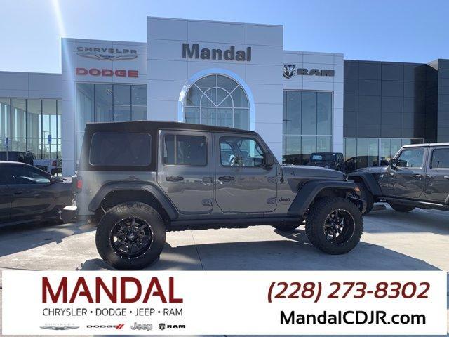 used 2021 Jeep Wrangler Unlimited car, priced at $30,588