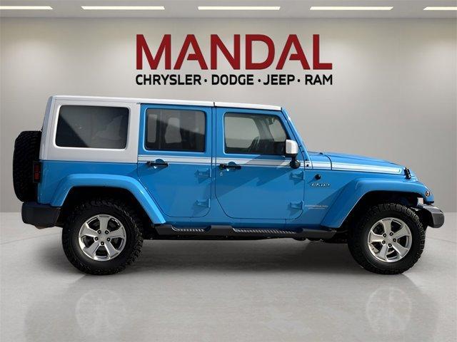 used 2017 Jeep Wrangler Unlimited car, priced at $22,800