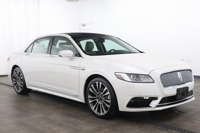 used 2017 Lincoln Continental car, priced at $18,192