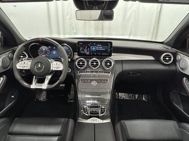 used 2019 Mercedes-Benz AMG C 43 car, priced at $38,995