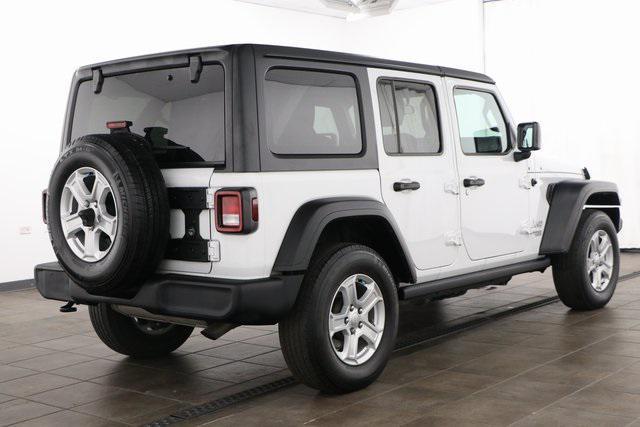 used 2020 Jeep Wrangler Unlimited car, priced at $26,792