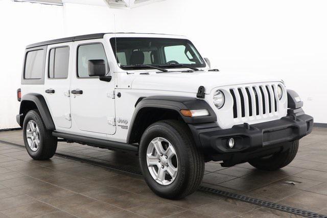 used 2020 Jeep Wrangler Unlimited car, priced at $26,792