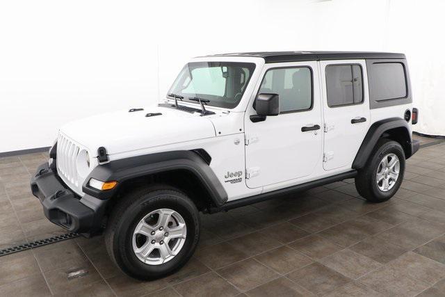 used 2020 Jeep Wrangler Unlimited car, priced at $26,792