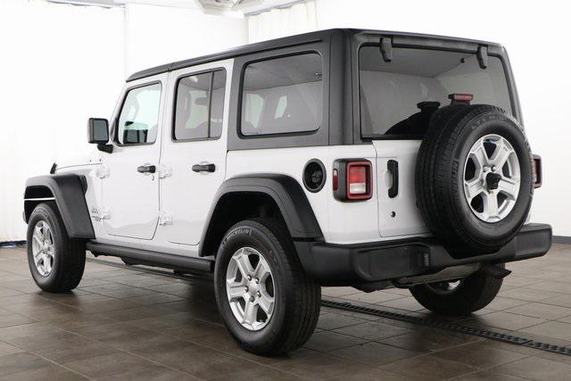 used 2020 Jeep Wrangler Unlimited car, priced at $26,792