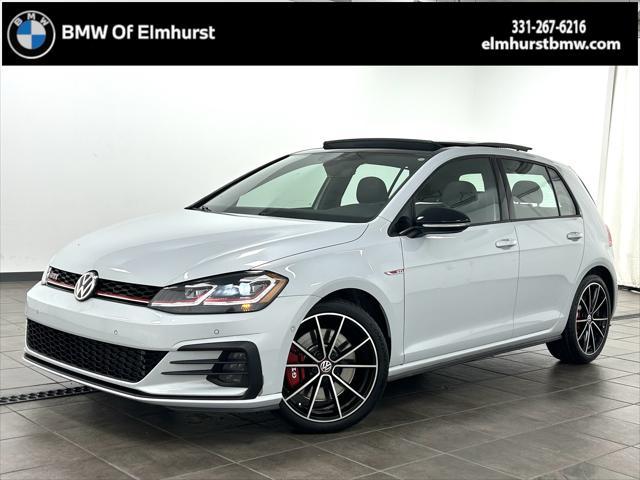 used 2021 Volkswagen Golf GTI car, priced at $25,695