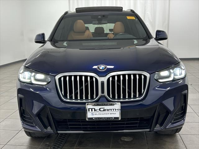 used 2022 BMW X3 car, priced at $36,995