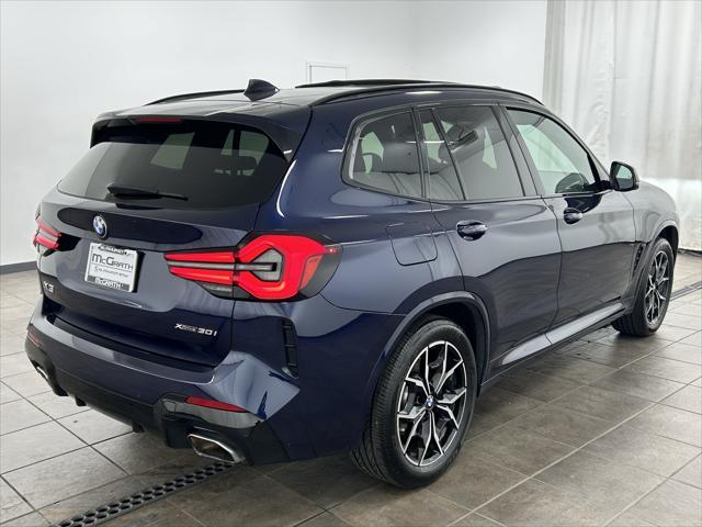 used 2022 BMW X3 car, priced at $36,995