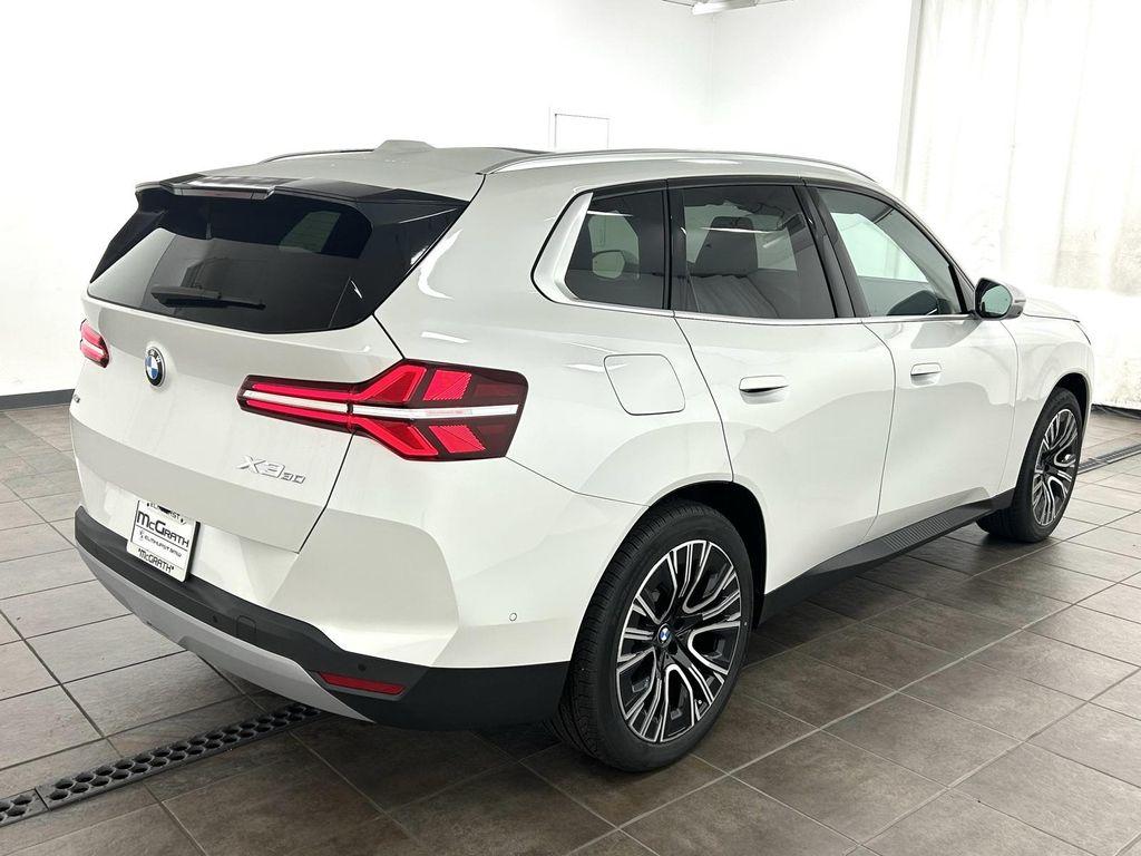 new 2025 BMW X3 car, priced at $57,335