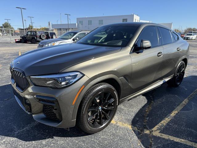 used 2022 BMW X6 car, priced at $59,900