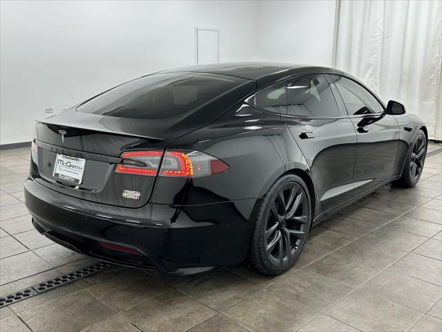 used 2021 Tesla Model S car, priced at $54,204