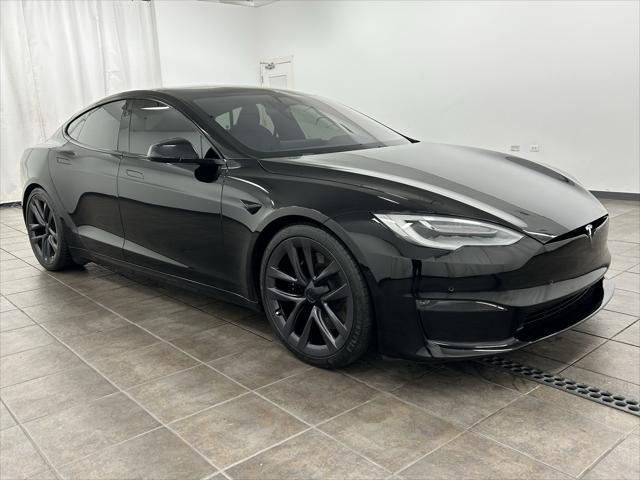 used 2021 Tesla Model S car, priced at $54,204