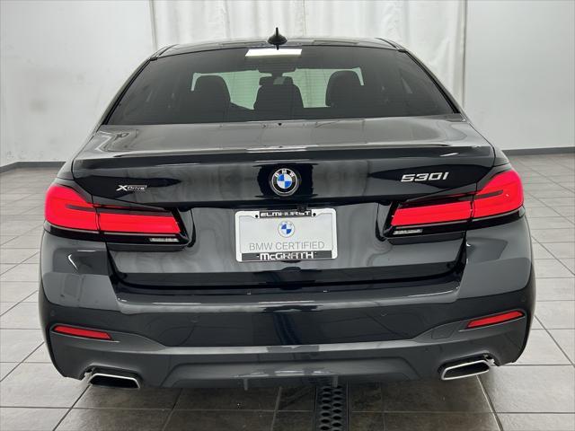used 2022 BMW 530 car, priced at $41,734