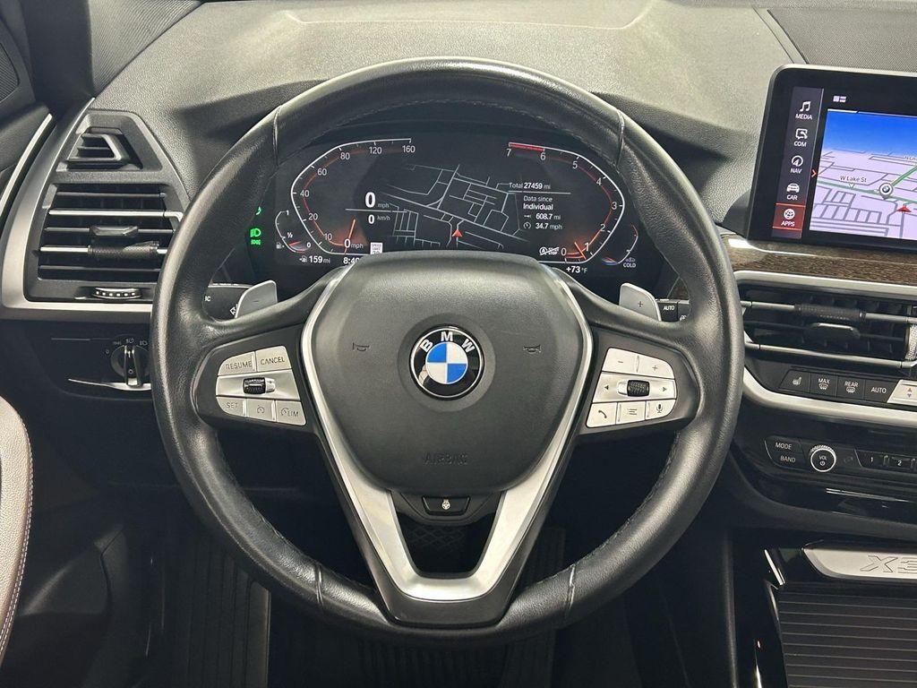 used 2022 BMW X3 car, priced at $35,795