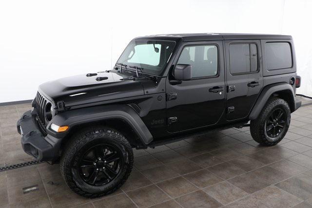 used 2022 Jeep Wrangler Unlimited car, priced at $30,692