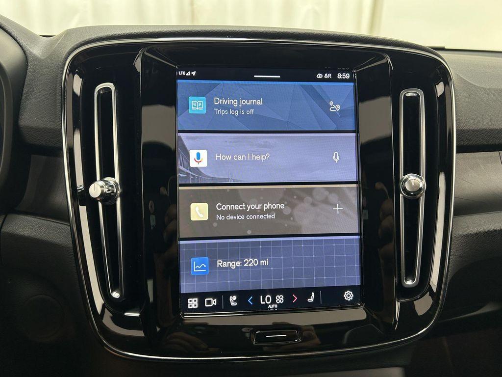 used 2023 Volvo XC40 Recharge Pure Electric car, priced at $36,295