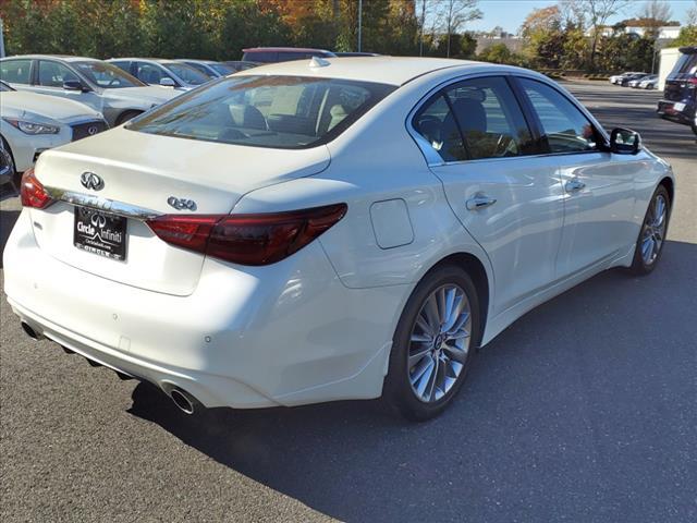 new 2024 INFINITI Q50 car, priced at $47,585