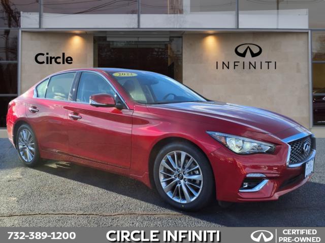 used 2022 INFINITI Q50 car, priced at $29,995