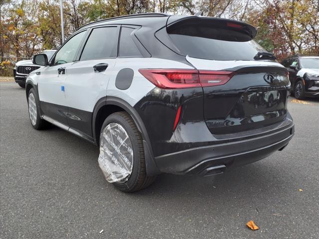 new 2025 INFINITI QX50 car, priced at $53,270