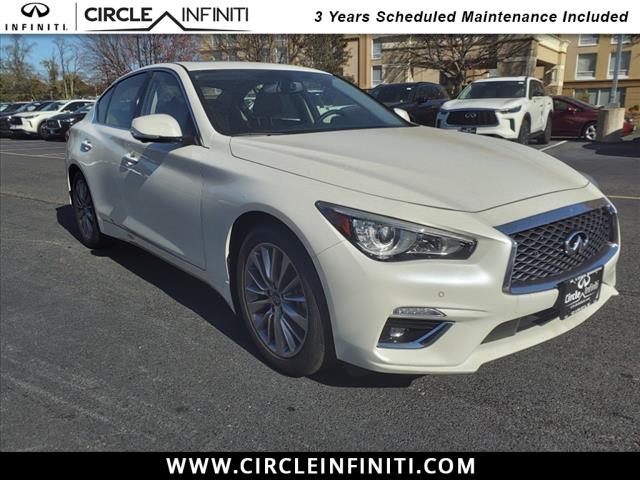 new 2024 INFINITI Q50 car, priced at $48,085