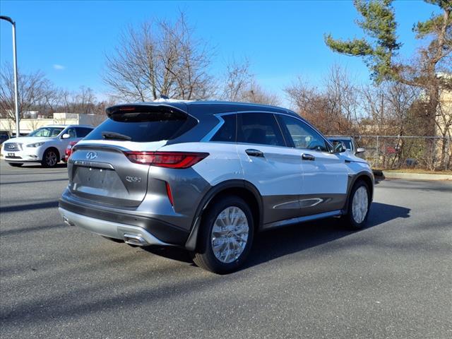 new 2025 INFINITI QX50 car, priced at $48,370