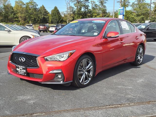 used 2021 INFINITI Q50 car, priced at $29,995