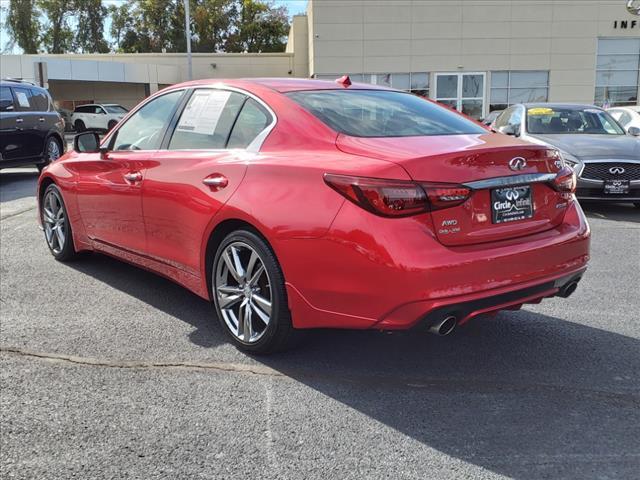 used 2021 INFINITI Q50 car, priced at $29,995