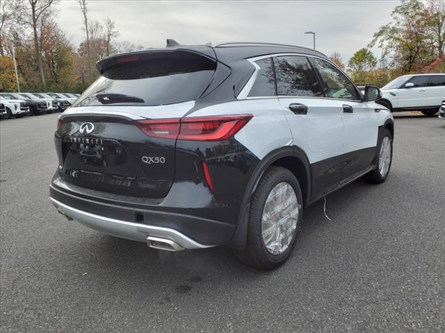 new 2025 INFINITI QX50 car, priced at $48,370