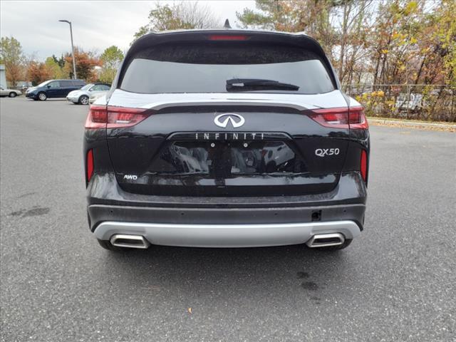 new 2025 INFINITI QX50 car, priced at $48,370