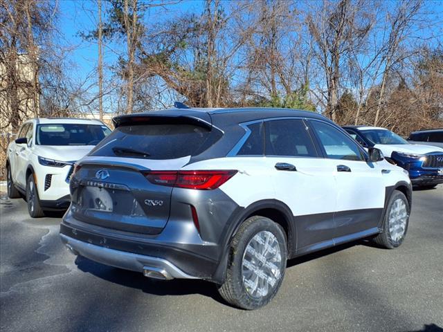 new 2025 INFINITI QX50 car, priced at $48,370