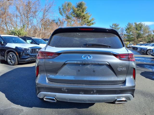 new 2025 INFINITI QX50 car, priced at $48,370