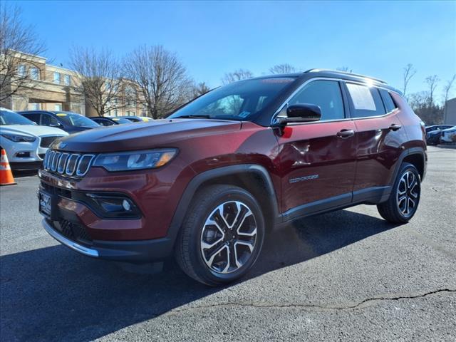 used 2022 Jeep Compass car, priced at $22,995