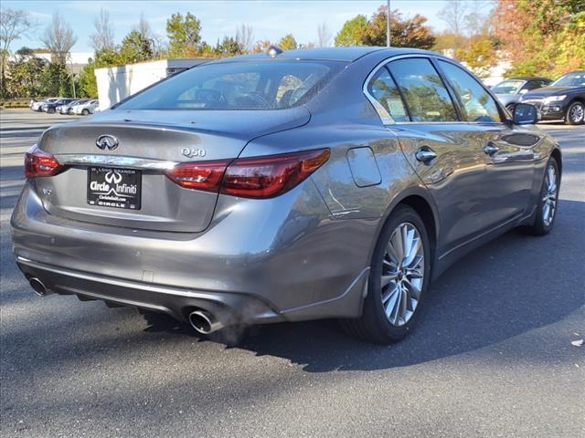 new 2024 INFINITI Q50 car, priced at $46,890