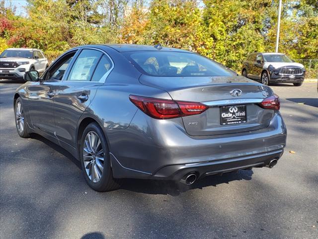 new 2024 INFINITI Q50 car, priced at $46,890