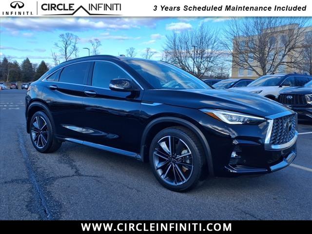 new 2025 INFINITI QX55 car, priced at $57,180