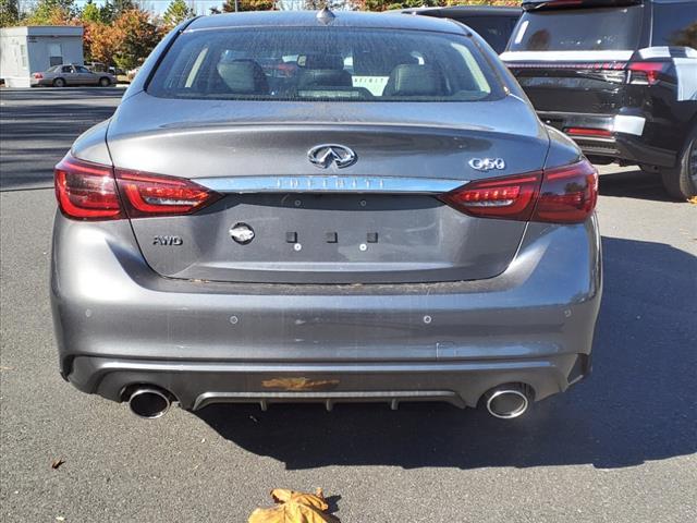 new 2024 INFINITI Q50 car, priced at $46,890