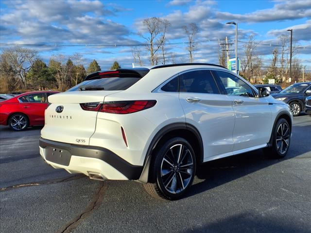 used 2025 INFINITI QX55 car, priced at $45,995