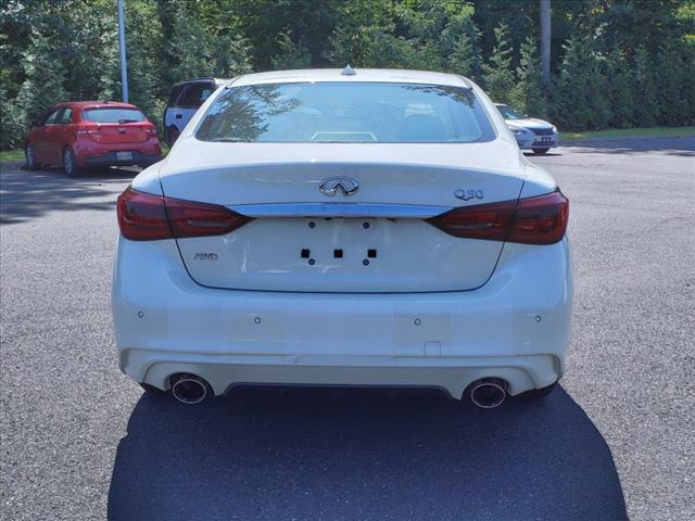 new 2024 INFINITI Q50 car, priced at $47,585