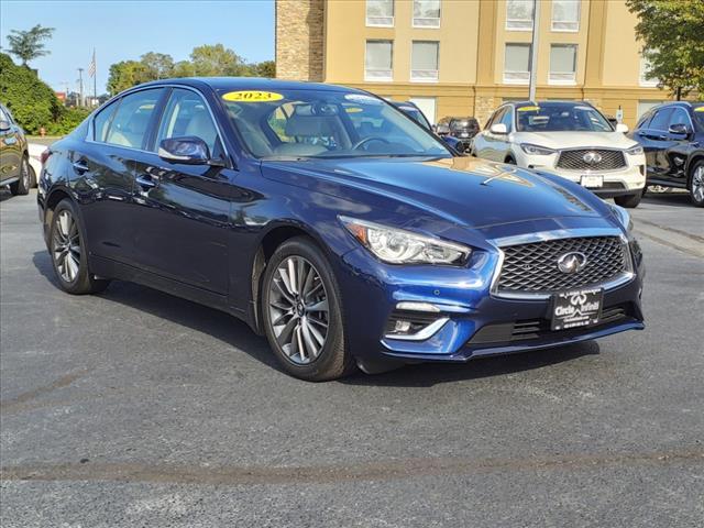 used 2023 INFINITI Q50 car, priced at $36,549